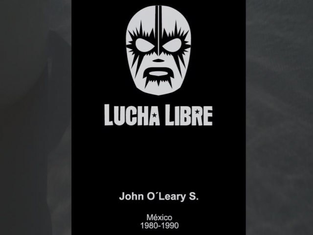 The Lucha Libre hot stamp design with the original Arial