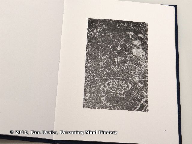 'Petroglyphs', image 7 in Kate Jordahl's and Don Drake's One Poem Book, End