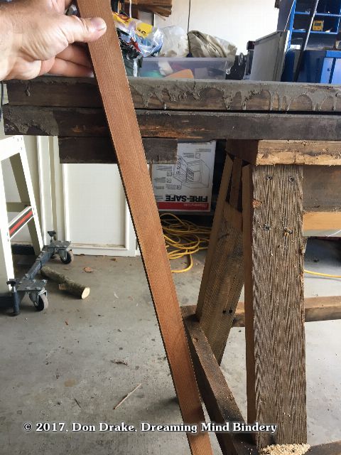 Making a sawhorse mounted shaving pony