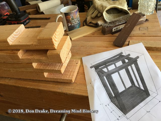 Half lap joints for the roof assembly of a tool shed