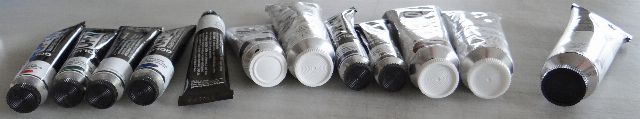 paint tubes