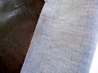 Non-traditional cloth to be used in a binding project