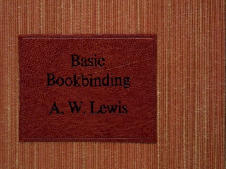 Leather label on a clamshell box